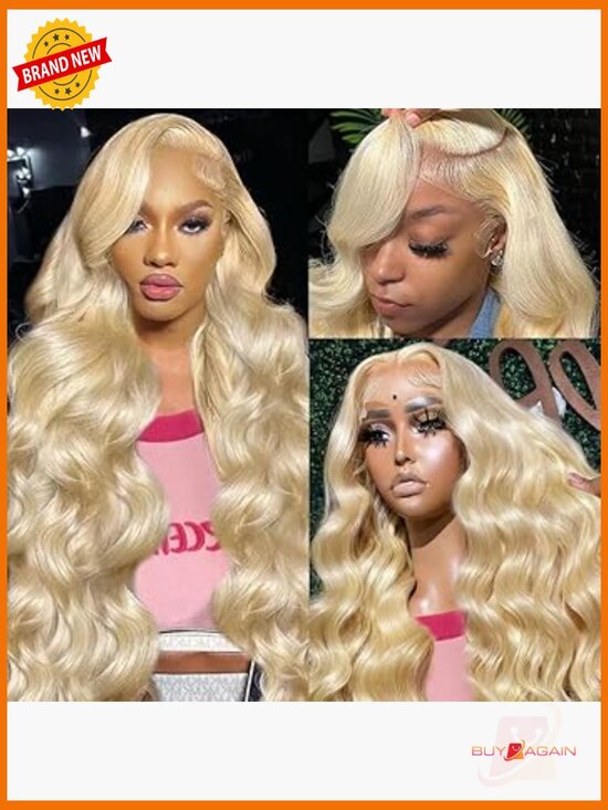 200% Density Body Wave Lace Front Wig 26 Inch Pre Plucked HD Lace